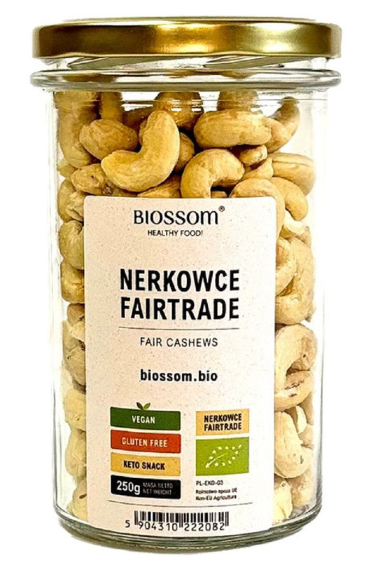 Orzechy Nerkowca Fair Trade Bezglutenowe BIO 250 g