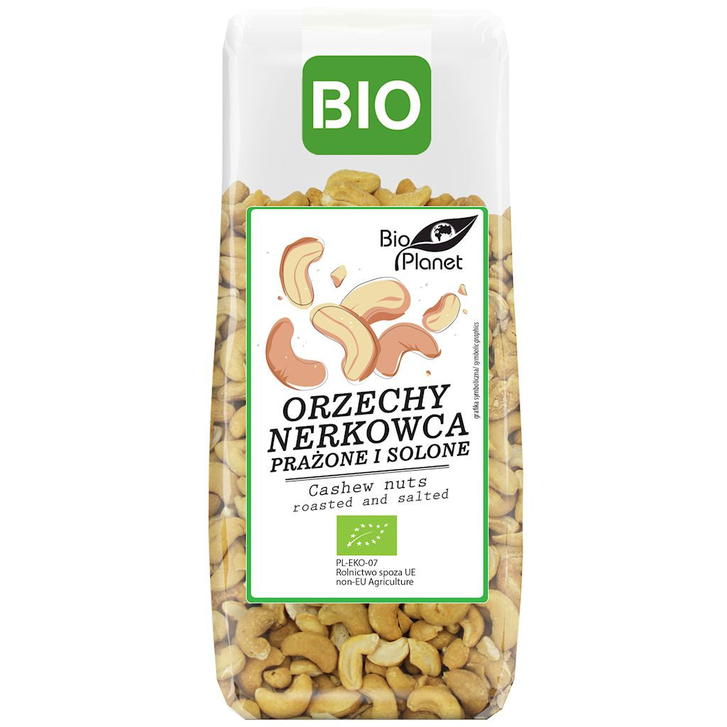Orzechy Nerkowca Prażone i Solone BIO (2 szt x 100 g)