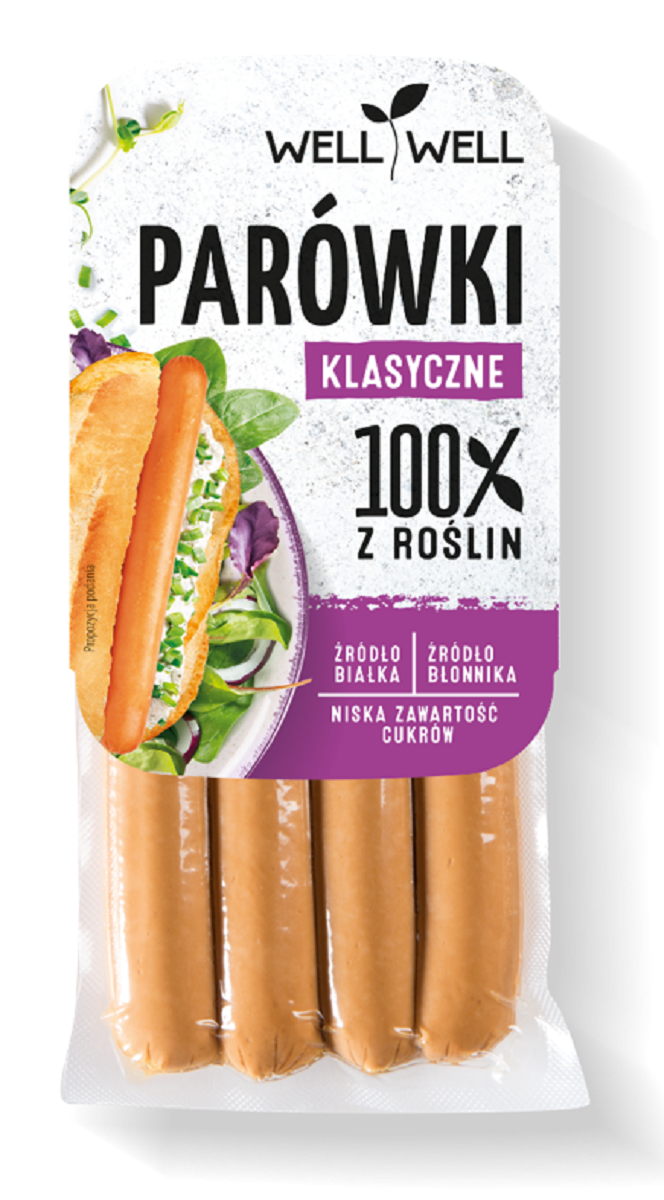 Parówki Roślinne Klasyczne (2 szt x 200 g)