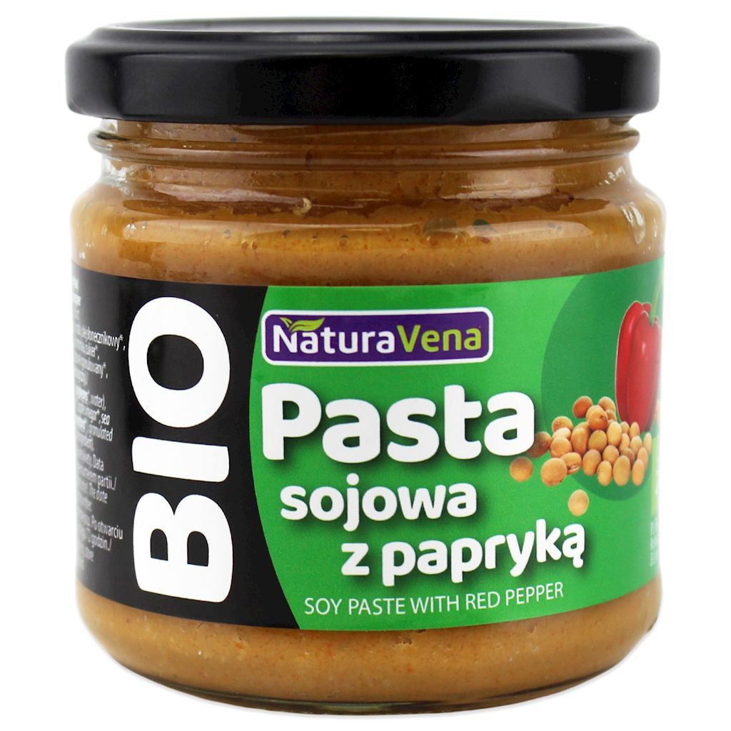 Pasta Sojowa z Papryką BIO (6 szt x 185 g)