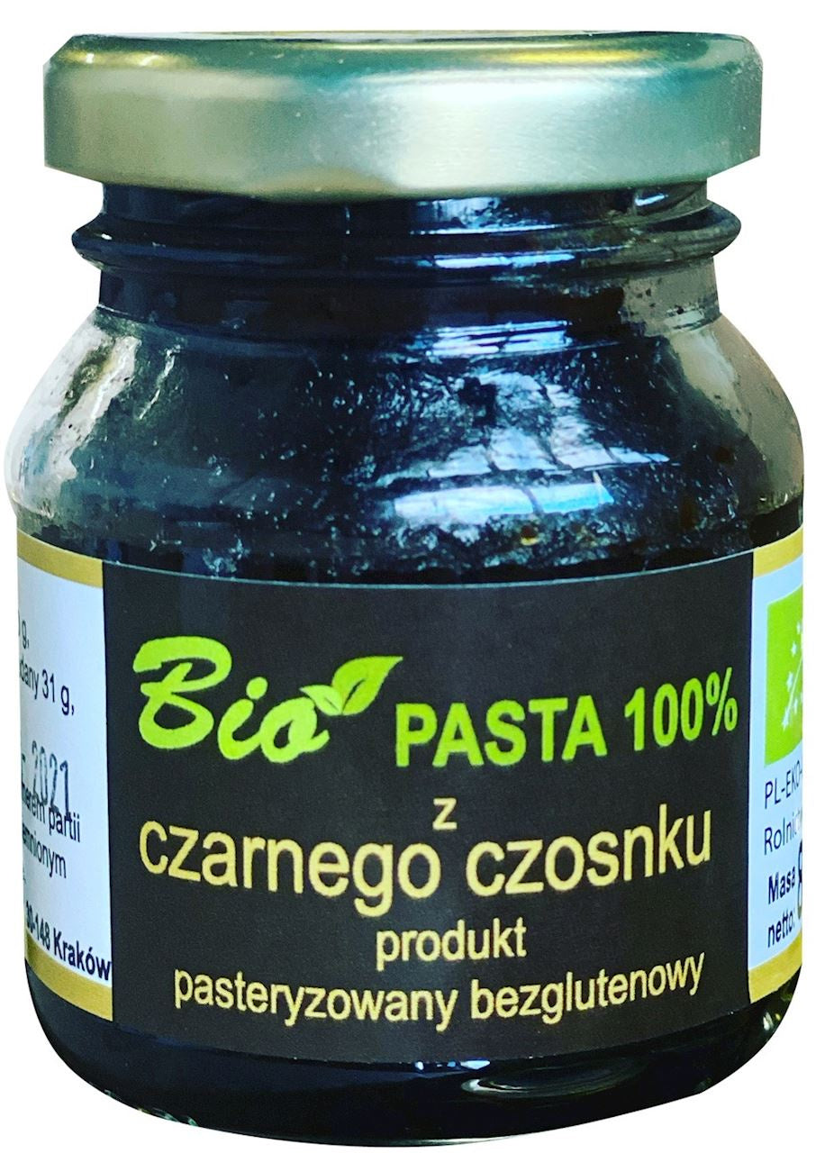 Pasta z Czarnego Czosnku Bezglutenowa BIO (2 szt x 80 g)