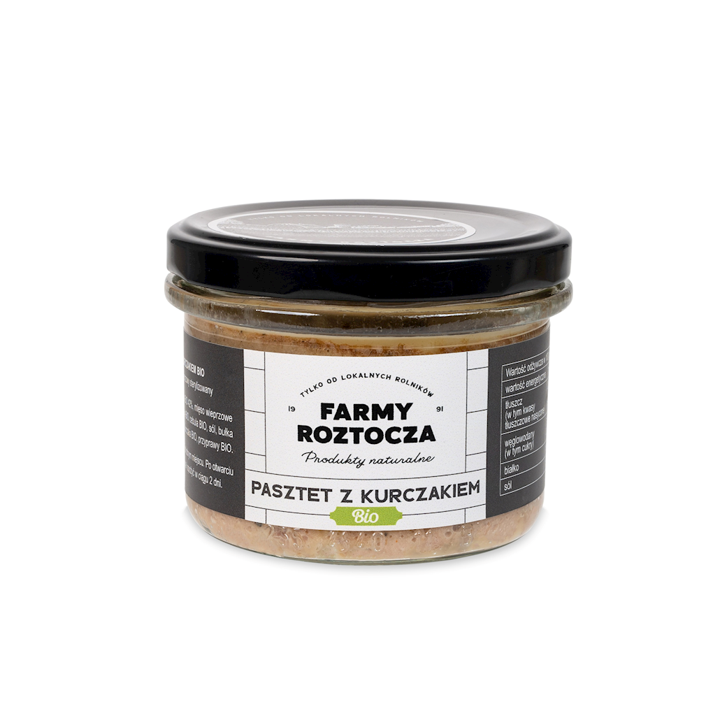 Pasztet Drobiowo - Wieprzowy BIO  (Słoik) (2 szt x 180 g)