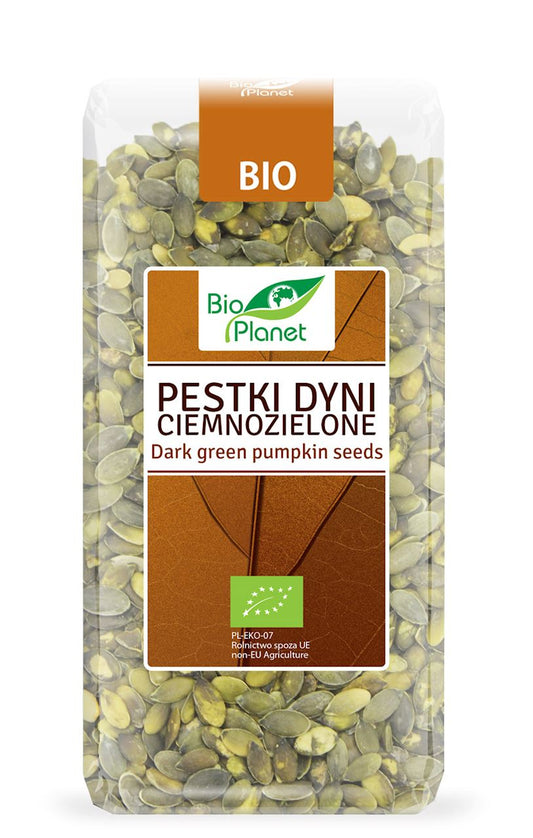 Pestki Dyni Ciemnozielone BIO (2 szt x 350 g)