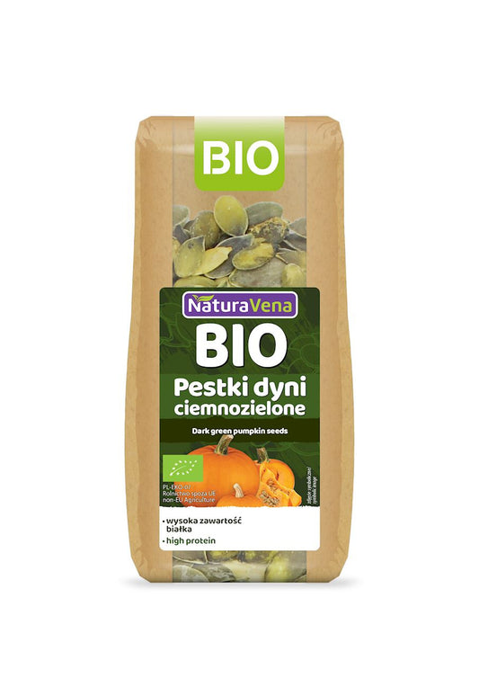 Pestki Dyni Ciemnozielone BIO (7 szt x 150 g)