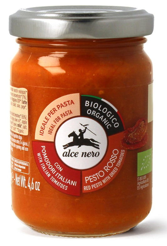 Pesto Czerwone z Suszonych Pomidorów BIO (2 szt x 130 g)