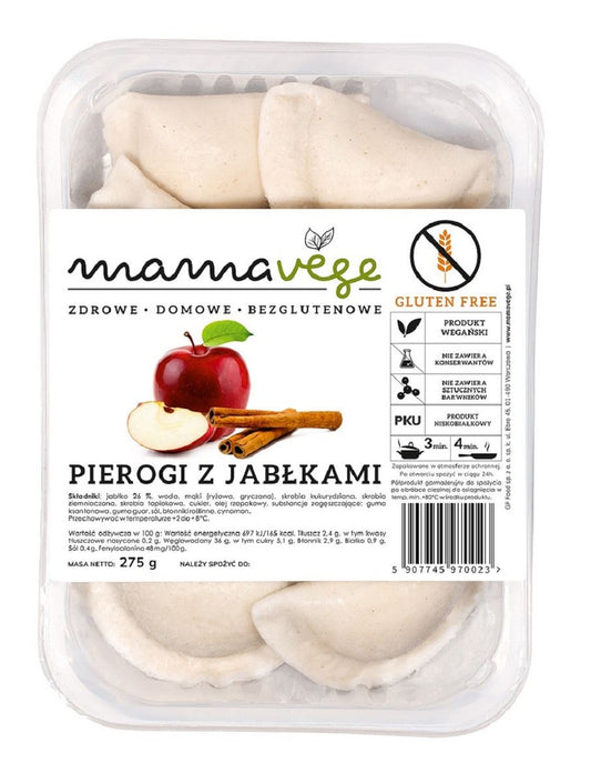 Pierogi z Jabłkami Bezglutenowe 275 g