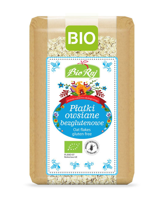 Płatki Owsiane Bezglutenowe BIO (Polska) (6 szt x 350 g)