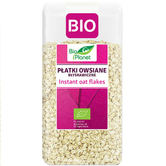 Płatki Owsiane Błyskawiczne BIO (6 szt x 300 g)