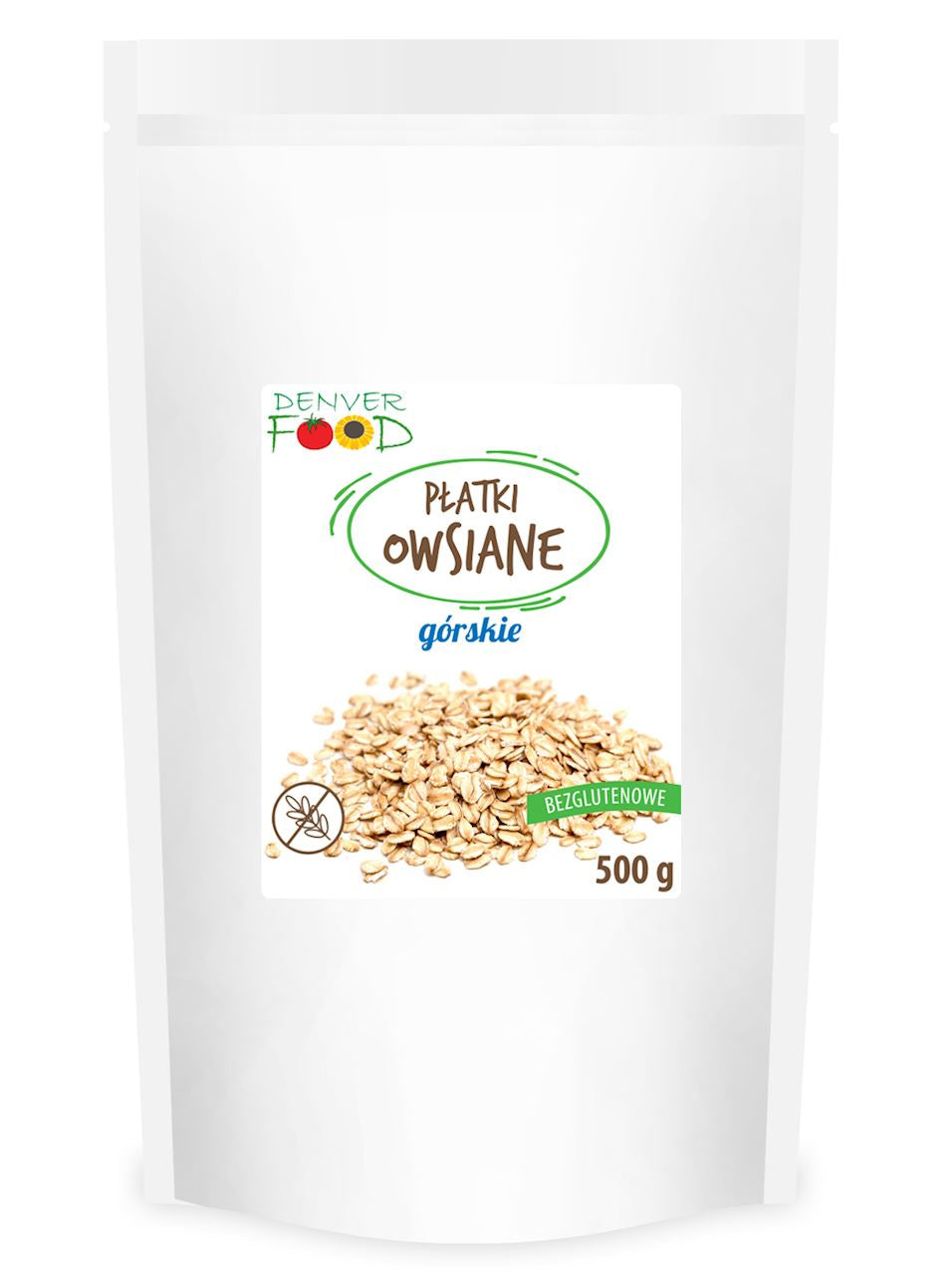 Płatki Owsiane Górskie Bezglutenowe (3 szt x 500 g)