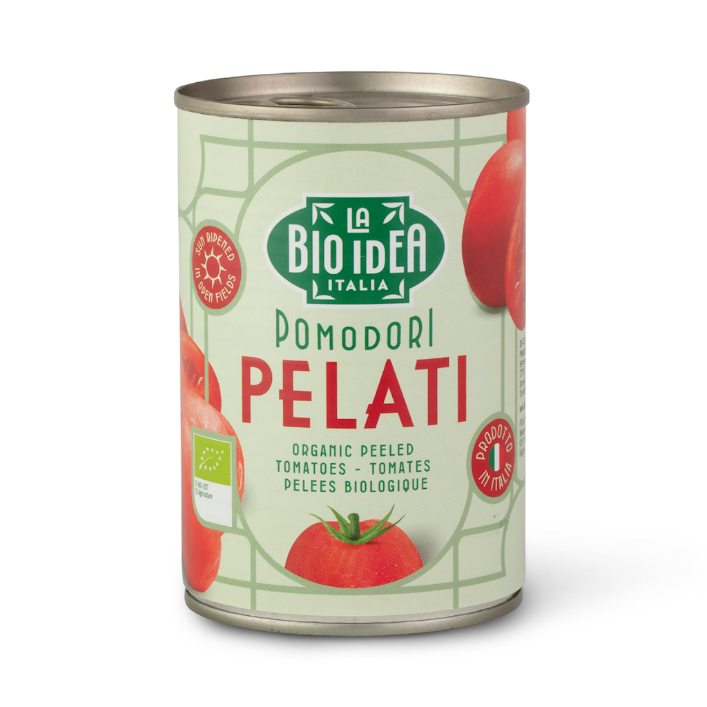Pomidory Pelati Bez Skóry BIO 400 g () (4 szt x 240 g)