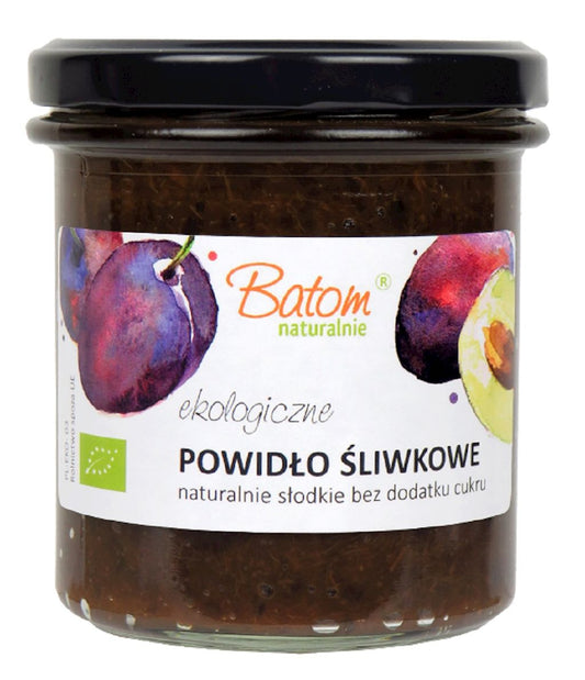Powidła Śliwkowe Bez Dodatku Cukrów BIO 340 g