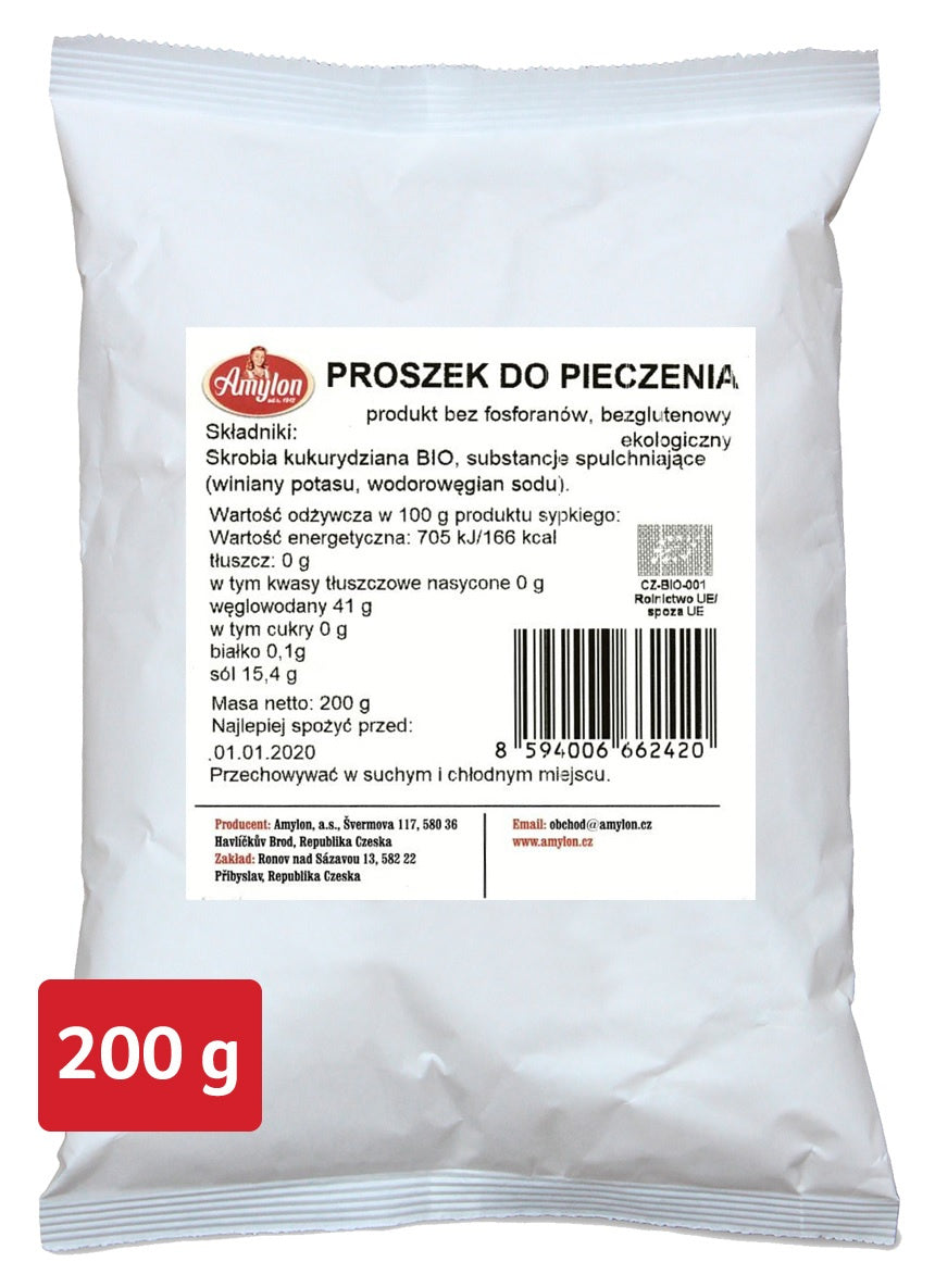 Proszek Do Pieczenia Bezglutenowy BIO (2 szt x 200 g)