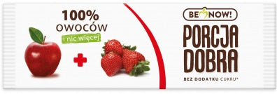 Przekąska Jabłkowo - Truskawkowa Bez Dodatku Cukrów (24 szt x 16 g)