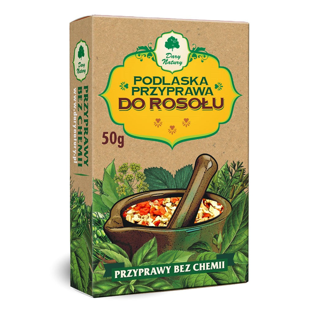 Przyprawa Do Rosołu Bezglutenowa (Podlaska) (4 szt x 50 g)