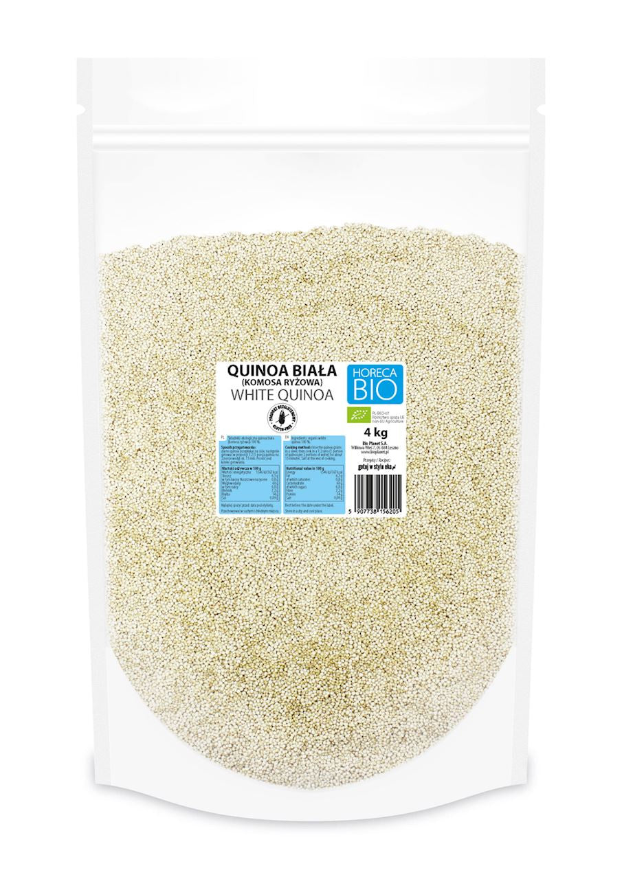 Quinoa Biała (Komosa Ryżowa) Bezglutenowa BIO 4 kg
