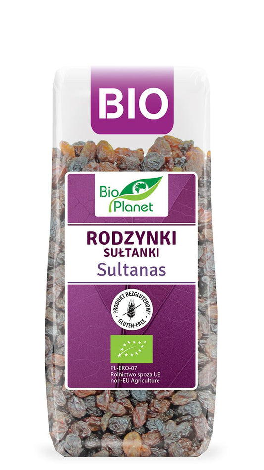 Rodzynki Sułtanki Bezglutenowe BIO (3 szt x 200 g)