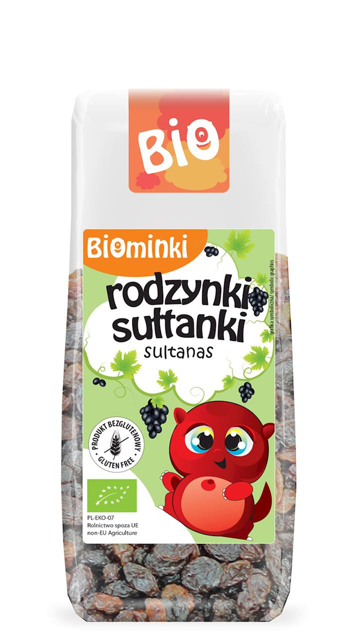Rodzynki Sułtanki Bezglutenowe BIO (6 szt x 150 g)