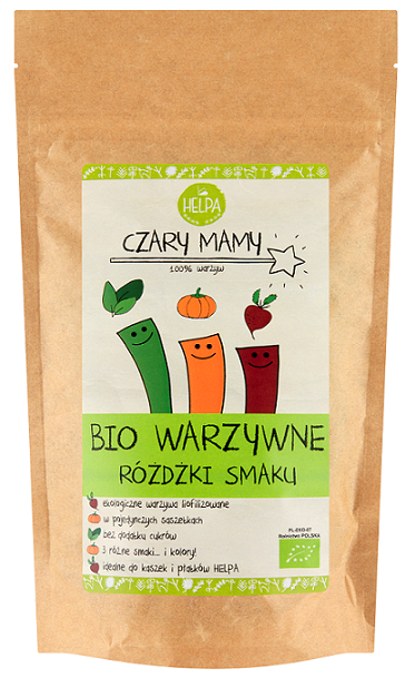 Różdżki Smaku Warzywne (Liofilizowane Warzywa) BIO (9 x 2 g) (2 szt x 18 g)