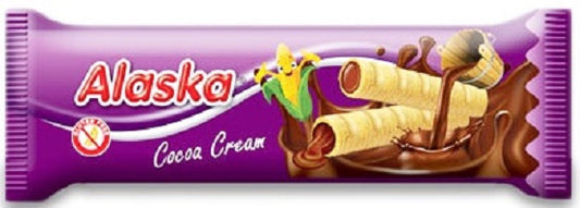 Rurki Kukurydziane z Kremem Kakaowym Bezglutenowe (48 szt x 18 g)