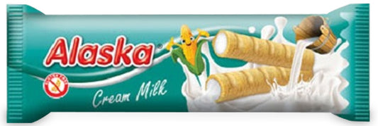 Rurki Kukurydziane z Kremem Mlecznym Bezglutenowe (48 szt x 18 g)