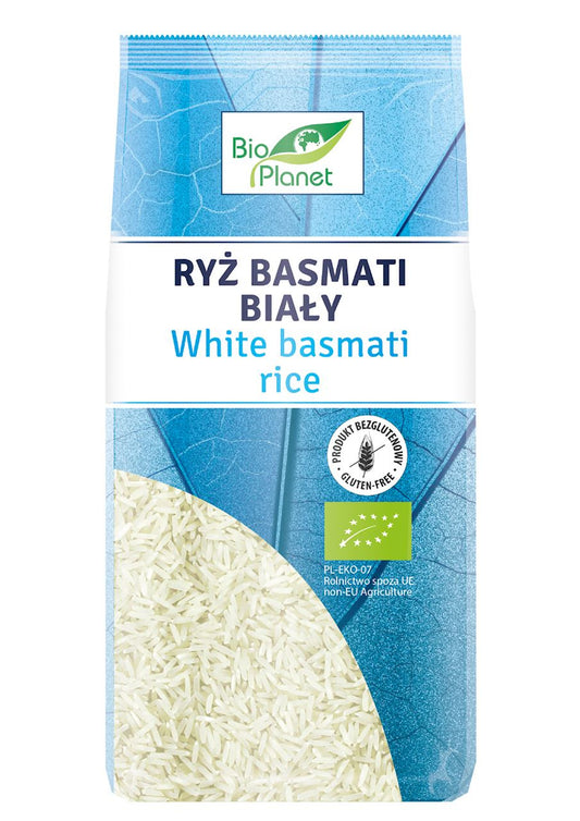 Ryż Basmati Biały Bezglutenowy BIO (2 szt x 500 g)