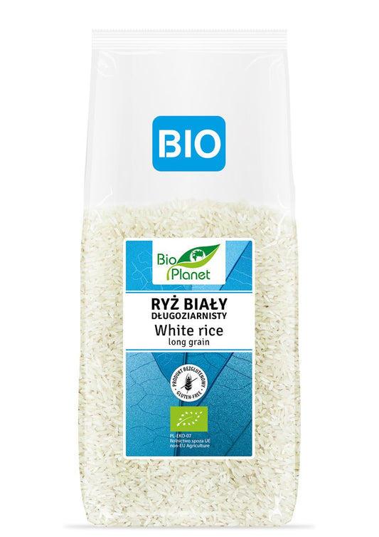 Ryż Biały Długoziarnisty Bezglutenowy BIO (2 szt x 1 kg)