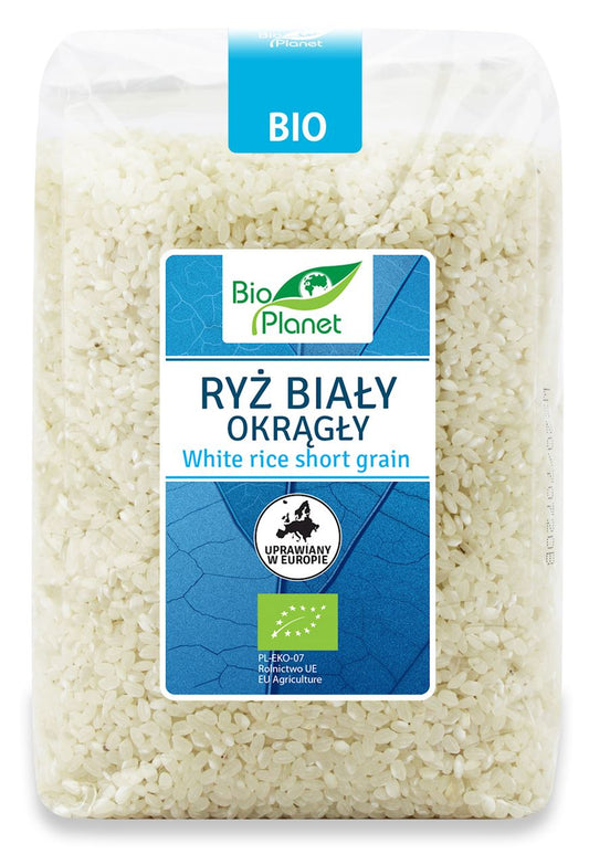 Ryż Biały Okrągły BIO (2 szt x 1 kg)