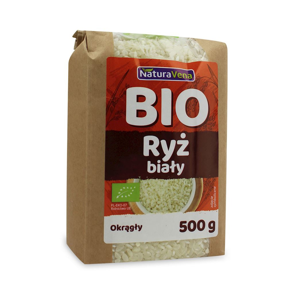 Ryż Biały Okrągły BIO (6 szt x 500 g)