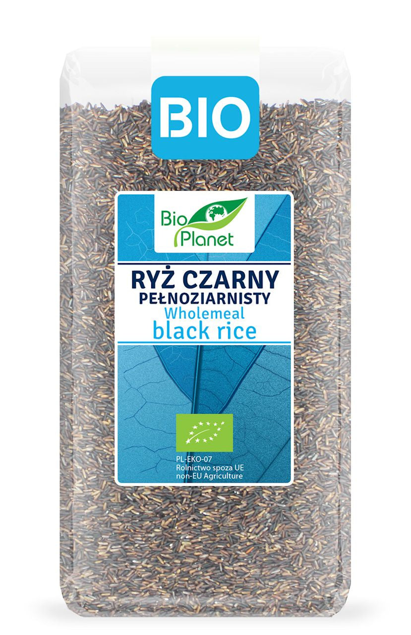Ryż Czarny Pełnoziarnisty BIO (2 szt x 500 g)