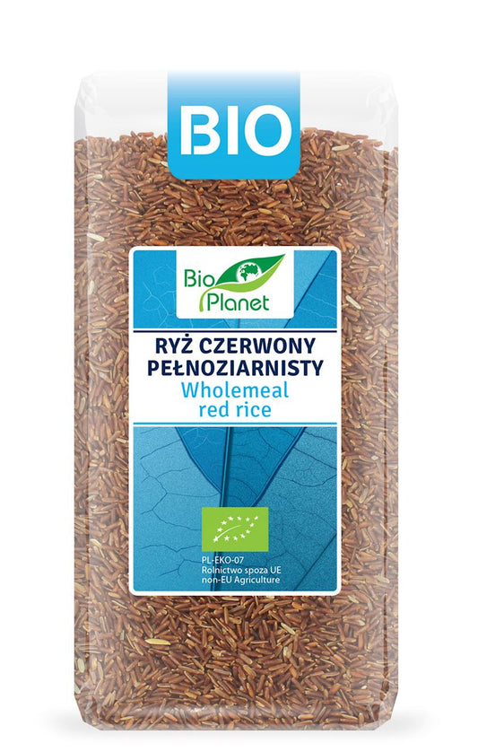Ryż Czerwony Pełnoziarnisty BIO (3 szt x 400 g)