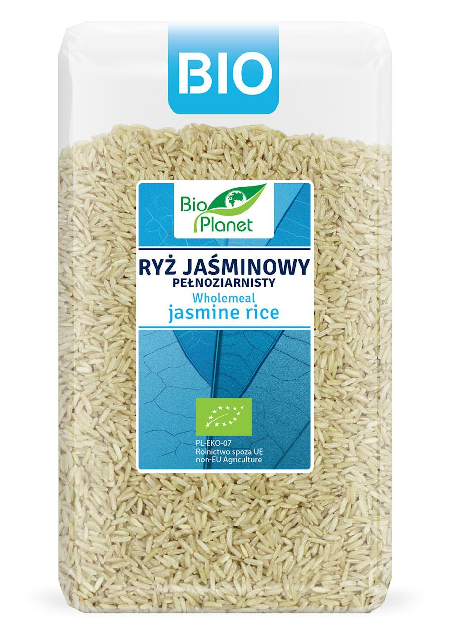 Ryż Jaśminowy Pełnoziarnisty BIO (2 szt x 1 kg)
