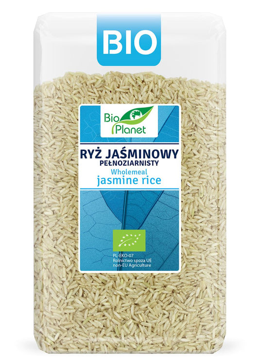 Ryż Jaśminowy Pełnoziarnisty BIO (2 szt x 1 kg)