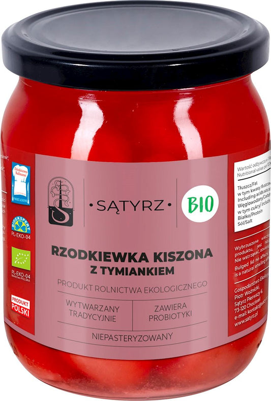 Rzodkiewka Kiszona z Tymiankiem BIO 500 g () (2 szt x 250 g)