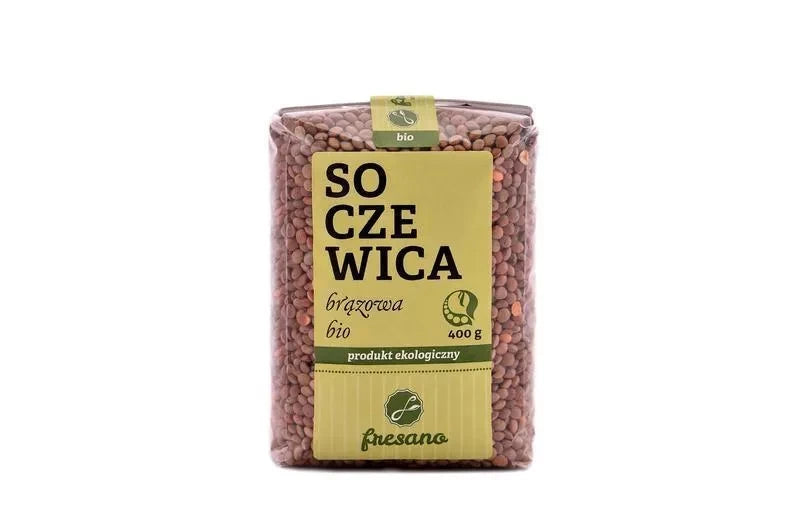 SOCZEWICA BRĄZOWA BIO (400 g)