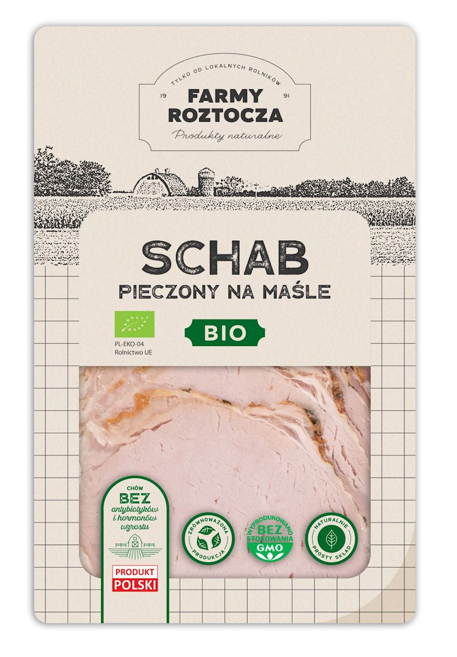 Schab Na Maśle Pieczony Plastry BIO (2 szt x 100 g)