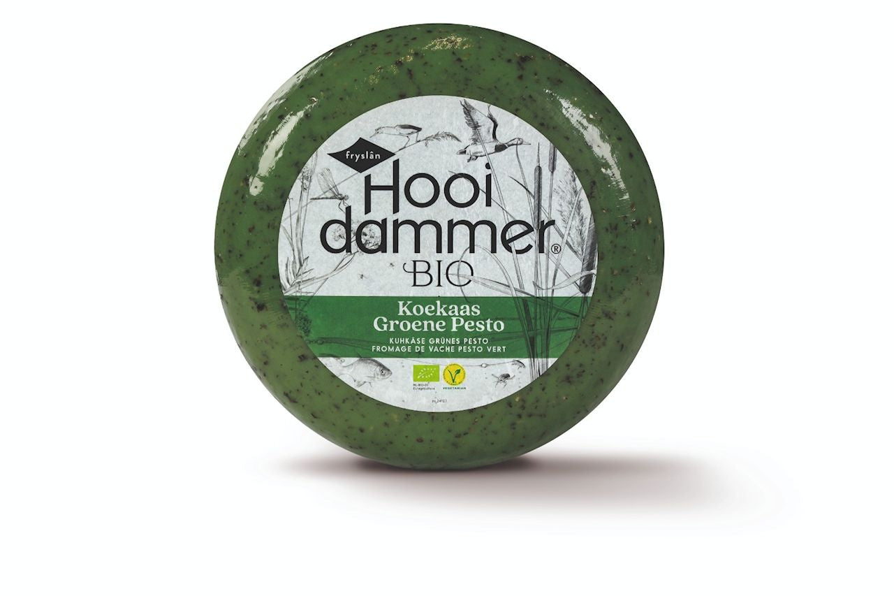 Ser Dojrzewający Zielone Pesto BIO (Około 4,5 kg) (4,5 szt x 1 kg)