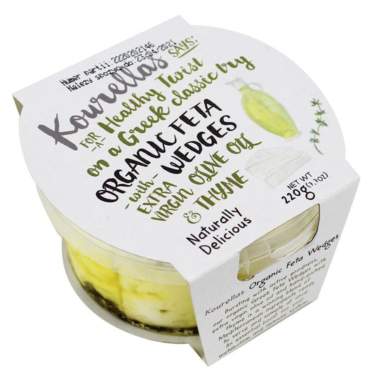 Ser Feta z Tymiankiem w Oliwie z Oliwek BIO 220 g