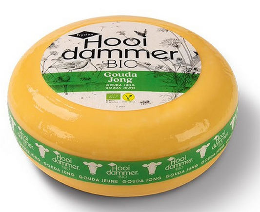 Ser Gouda Young (Krótko Dojrzewający) BIO (Około 4,5 kg) (4,5 szt x 1 kg)
