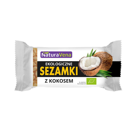 Sezamki z Kokosem BIO (36 szt x 27 g)