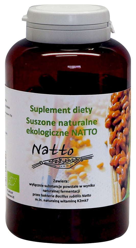 Sfermentowana Soja (Natto) Suszona BIO 120 Kapsułek