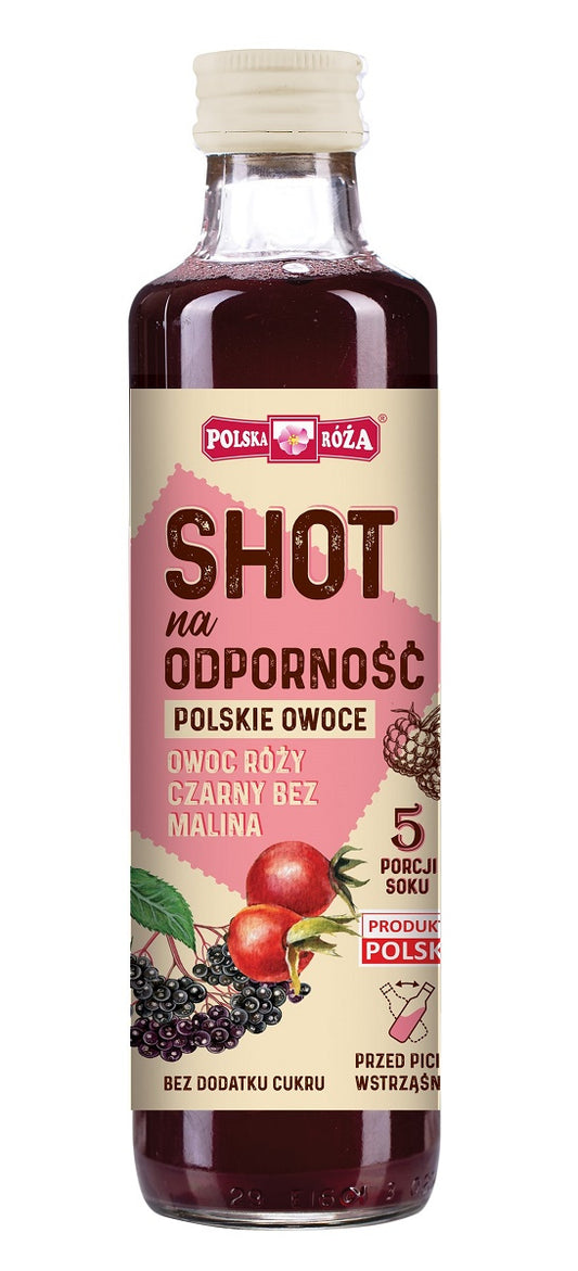 Shot Na Odporność Nfc Owoc Róży - Czarny Bez (2 szt x 250 ml)