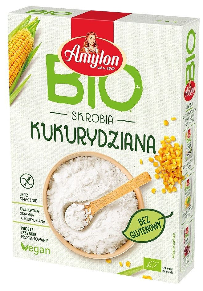 Skrobia Kukurydziana Bezglutenowa BIO (4 szt x 200 g)