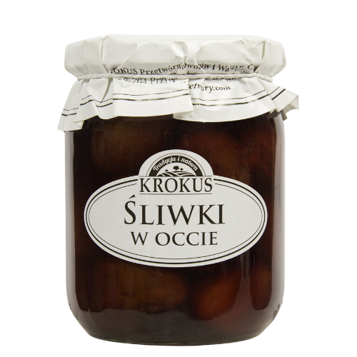 Śliwki w Occie Bezglutenowe 500 g () (2 szt x 250 g)