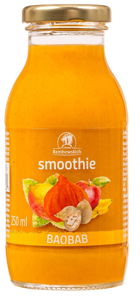 Smoothie Jabłko - Mango - Banan - Dynia - Baobab (4 szt x 250 ml)
