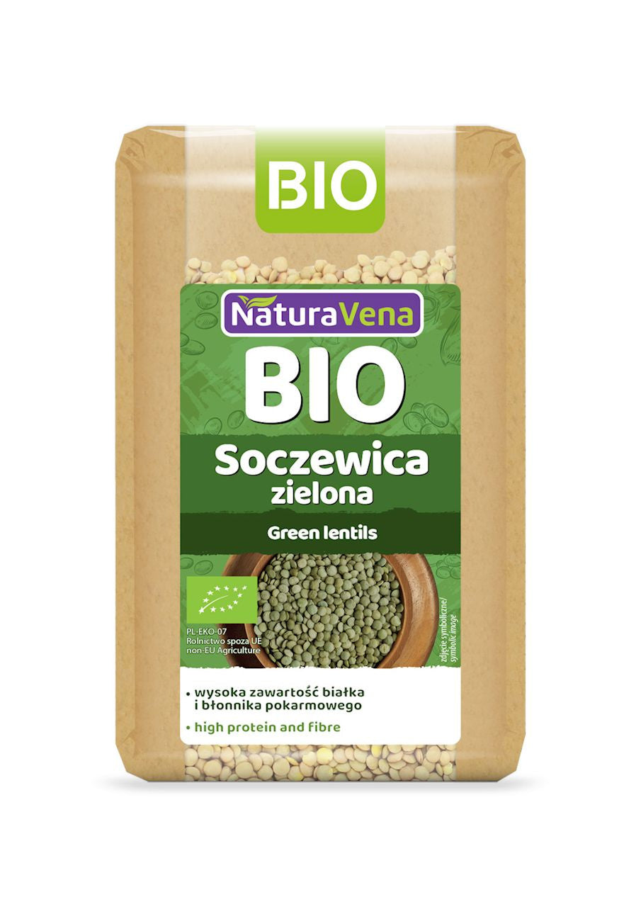 Soczewica Zielona BIO (4 szt x 400 g)