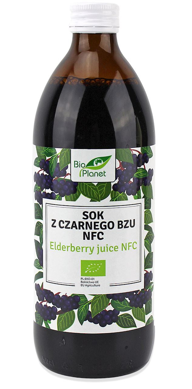 Sok z Czarnego Bzu Nfc BIO 500 ml