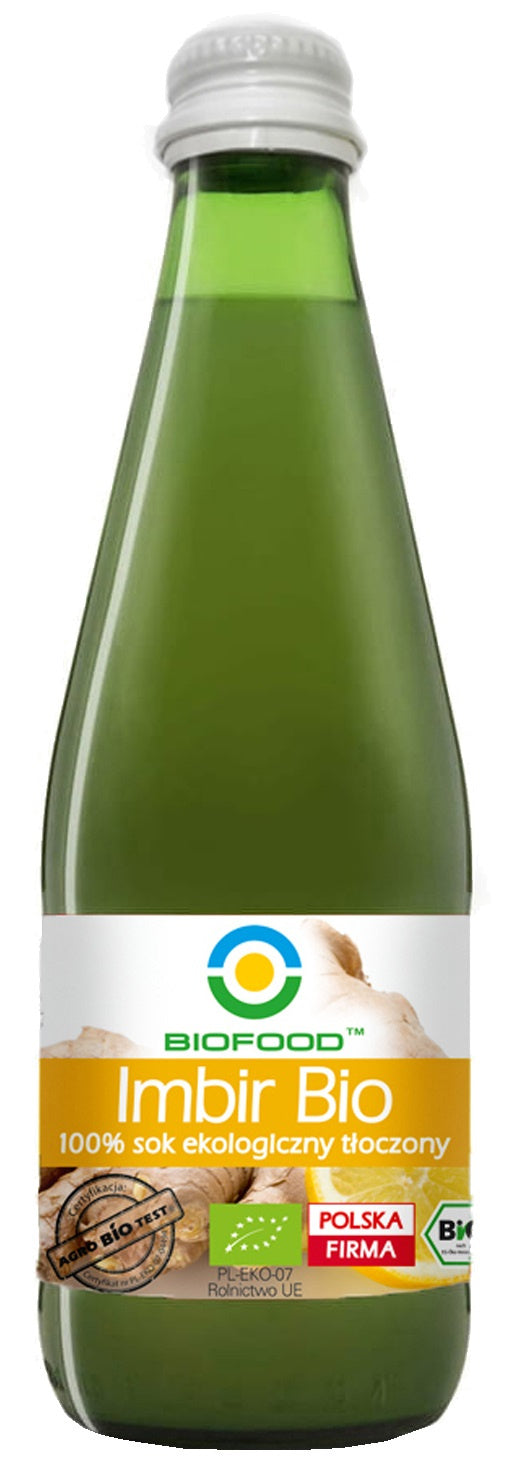 Sok z Imbiru Nfc Bezglutenowy BIO (2 szt x 300 ml)