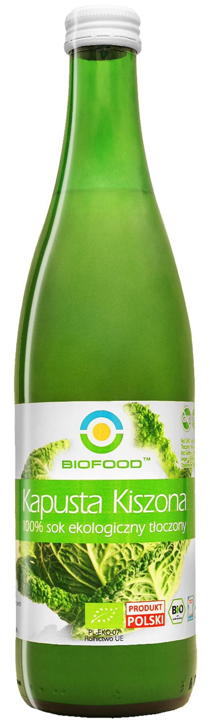 Sok z Kapusty Kiszonej Nfc Bezglutenowy BIO (3 szt x 500 ml)
