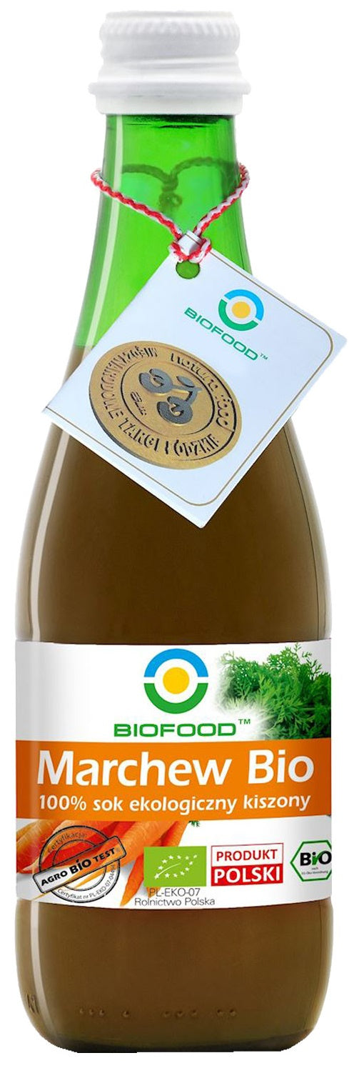 Sok z Marchwi Kiszonej Nfc Bezglutenowy BIO (3 szt x 300 ml)