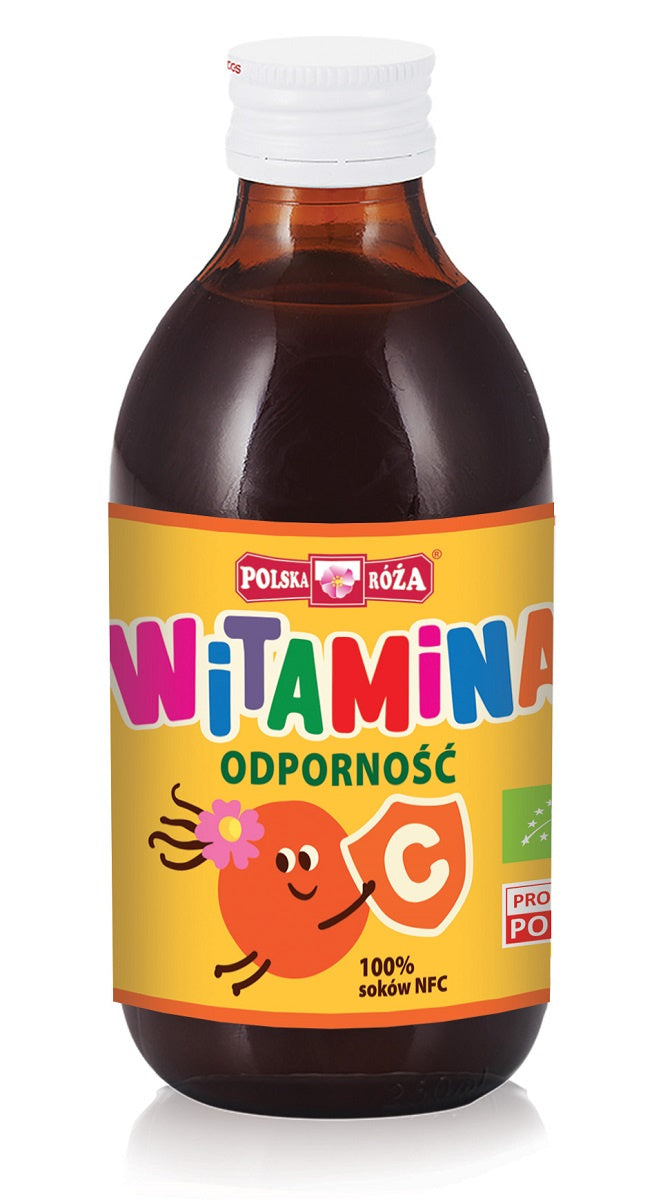 Sok z Róży i Jabłek Nfc Na Odporność BIO 250 ml Polska Róża